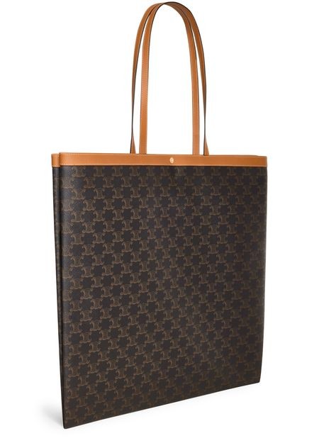 CELINE Large flat shopper in triomphe canvas - Image 2