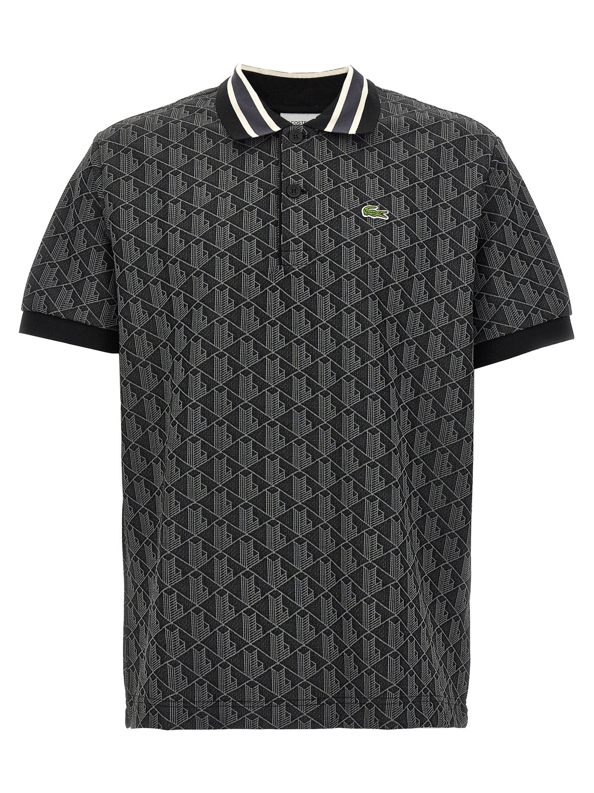 Lacoste Lacoste Jacquardモノグラムポロシャツ - Image 2