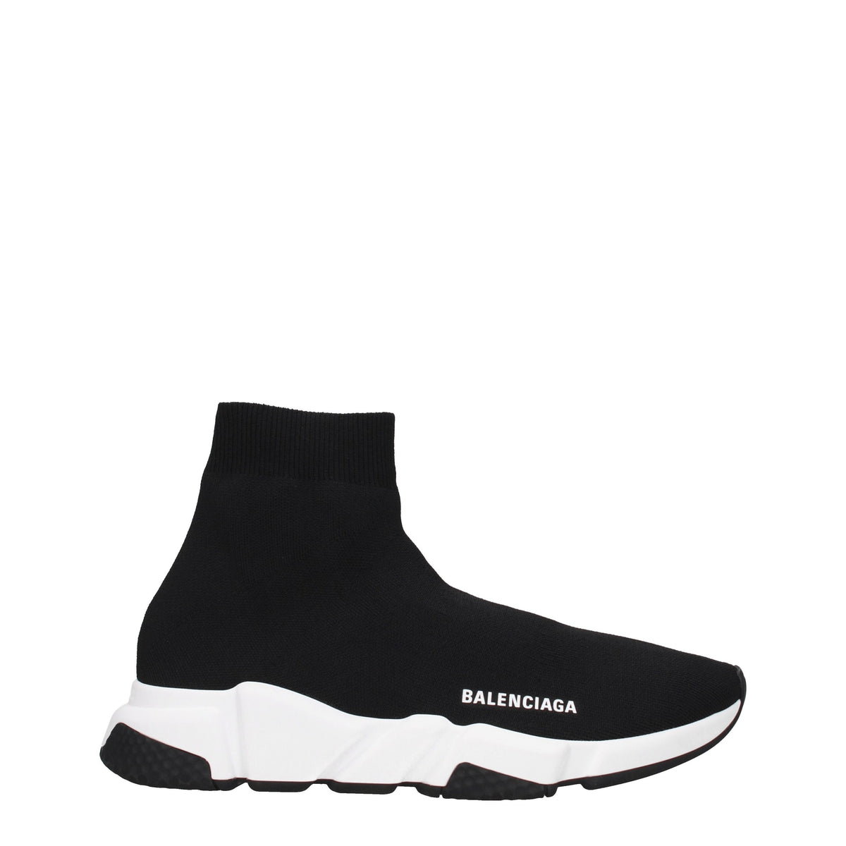 Balenciaga バレンシアガスニーカースピードメンズファブリックブラック/ホワイト - Image 2