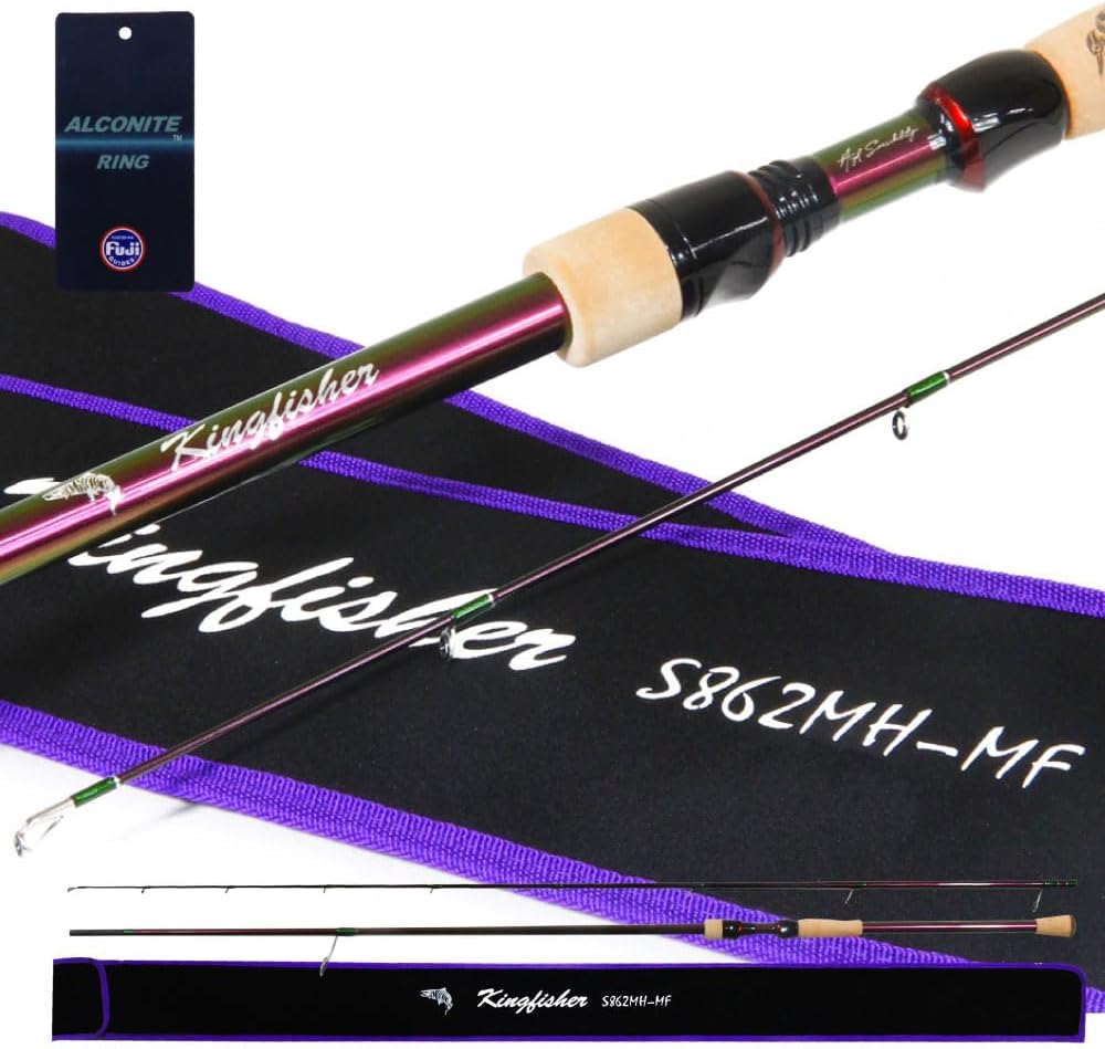 S862MH Fishing Gear with Rod Bag Lure Style Kingfisher Casting Sea Bass (ori-784160)