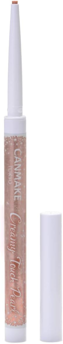 Canmake Creamy Touch Pearl 02 Holiday Beige Creamy Touch Liner Glitter Teardrop Liner Waterproof