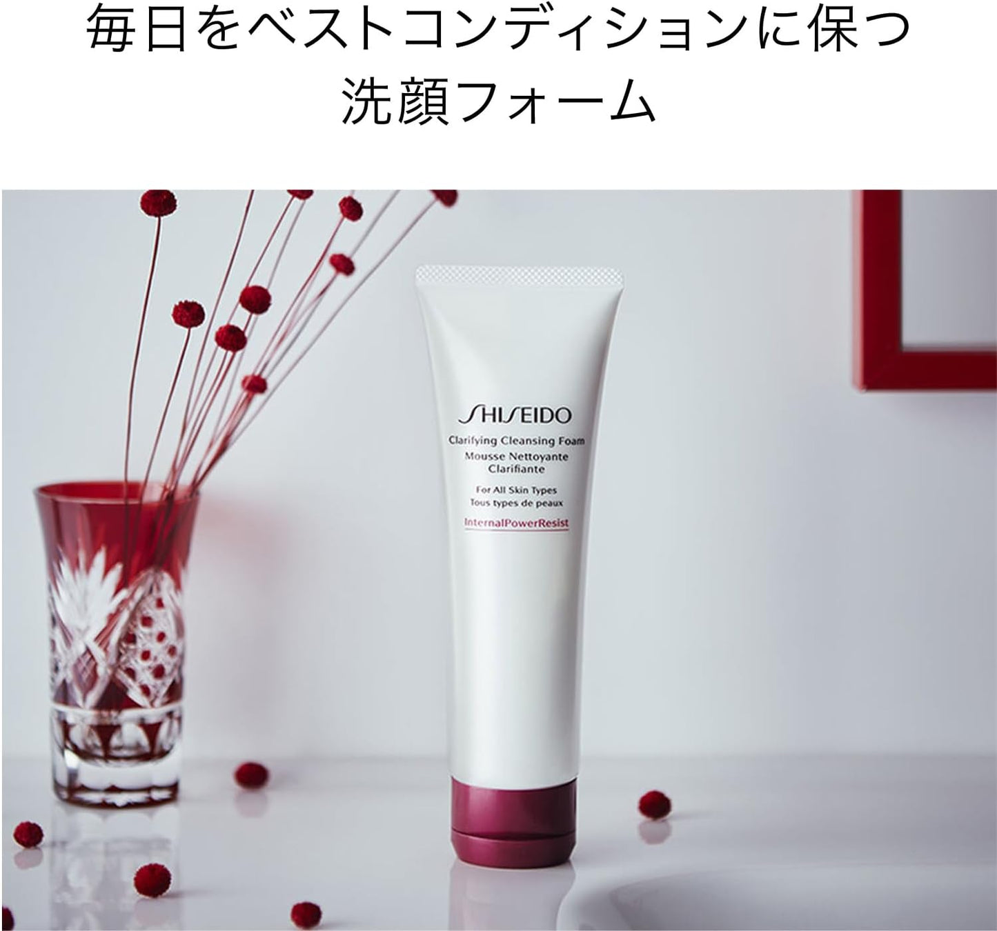 SHISEIDO Skin Care Clarifying Cleansing Foam, 4.4 oz (125 g)