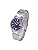 Casio MTP-V002D-2B3 Casio Standard Dress Watch, Men's, Analog, Stainless Steel, Metal, Silver, Navy, Bracelet Type