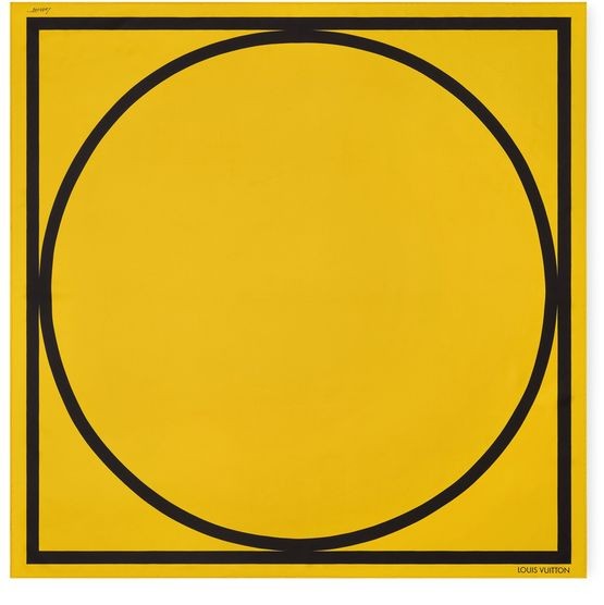 LOUIS VUITTON La Terre Est Ronde By Sol Lewitt Square 90 - Image 2