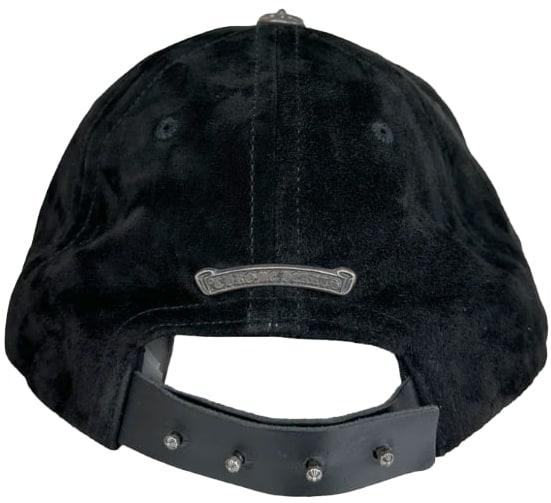 CHROME HEARTS 'BLACK' SUEDE DAGGER HAT