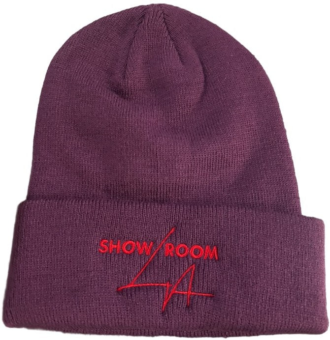 BOSSI X SRLA 'PURPLE/RED/BLACK' BEANIE