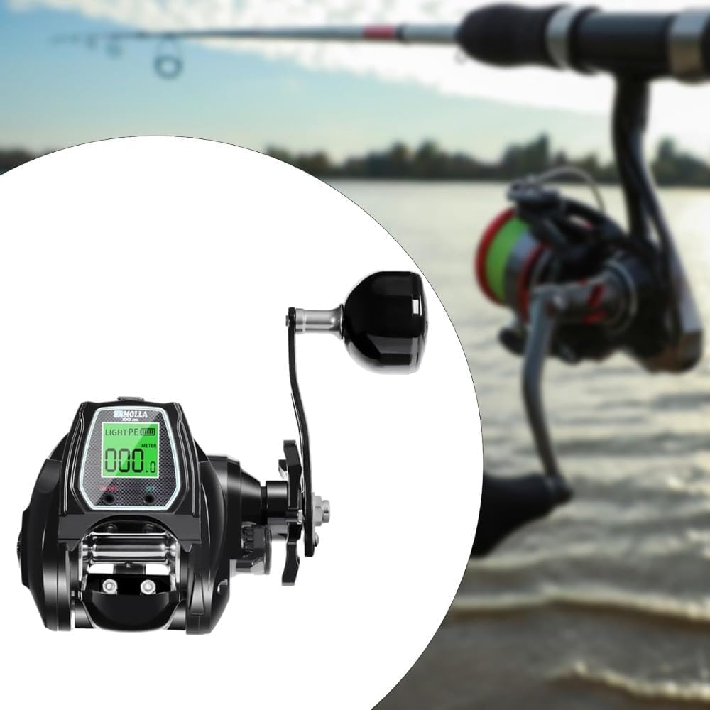 Baitcasting Reel Electric Reel Maximum Drag Saltwater Fishing Super Smooth Fast Baitcasting Reel