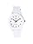 CITIZEN Q&Q Analog Color Watch, Waterproof, Urethane Strap, white