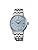 Seiko Presage Cocktail Time 1.3 inches (34 mm) Mechanical Automatic Winding (Hand Winding Included) for Women, light blue (frozen skydiving), Bracelet Type