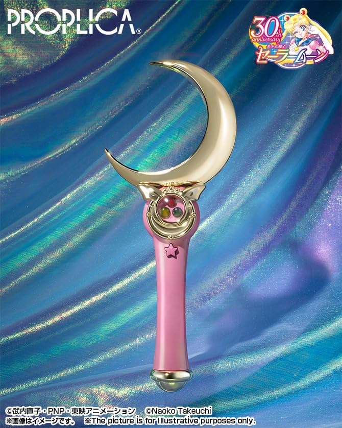 PROPLICA Sailor Moon Stick Brilliant Color Edition, Approx. 10.2 inches (260 mm), ABS