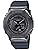 Casio GM-S2100 Wristwatch, Metal Cover, Classic Color, gray (dark gray), watch