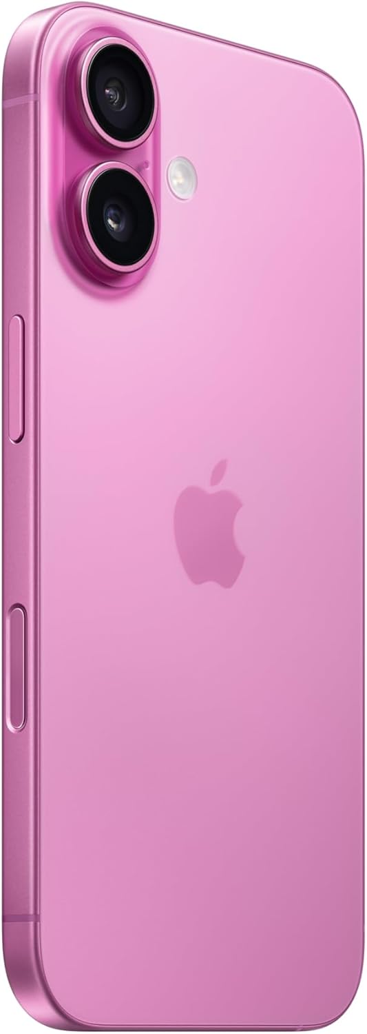 (Refurbished) Apple iPhone 16 128 GB Pink SIM Free 5G Compatible