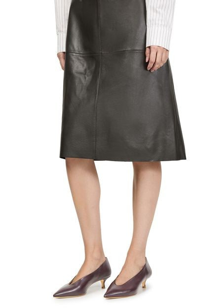 LE MONDE BERYL Babouche leather pumps - Image 2