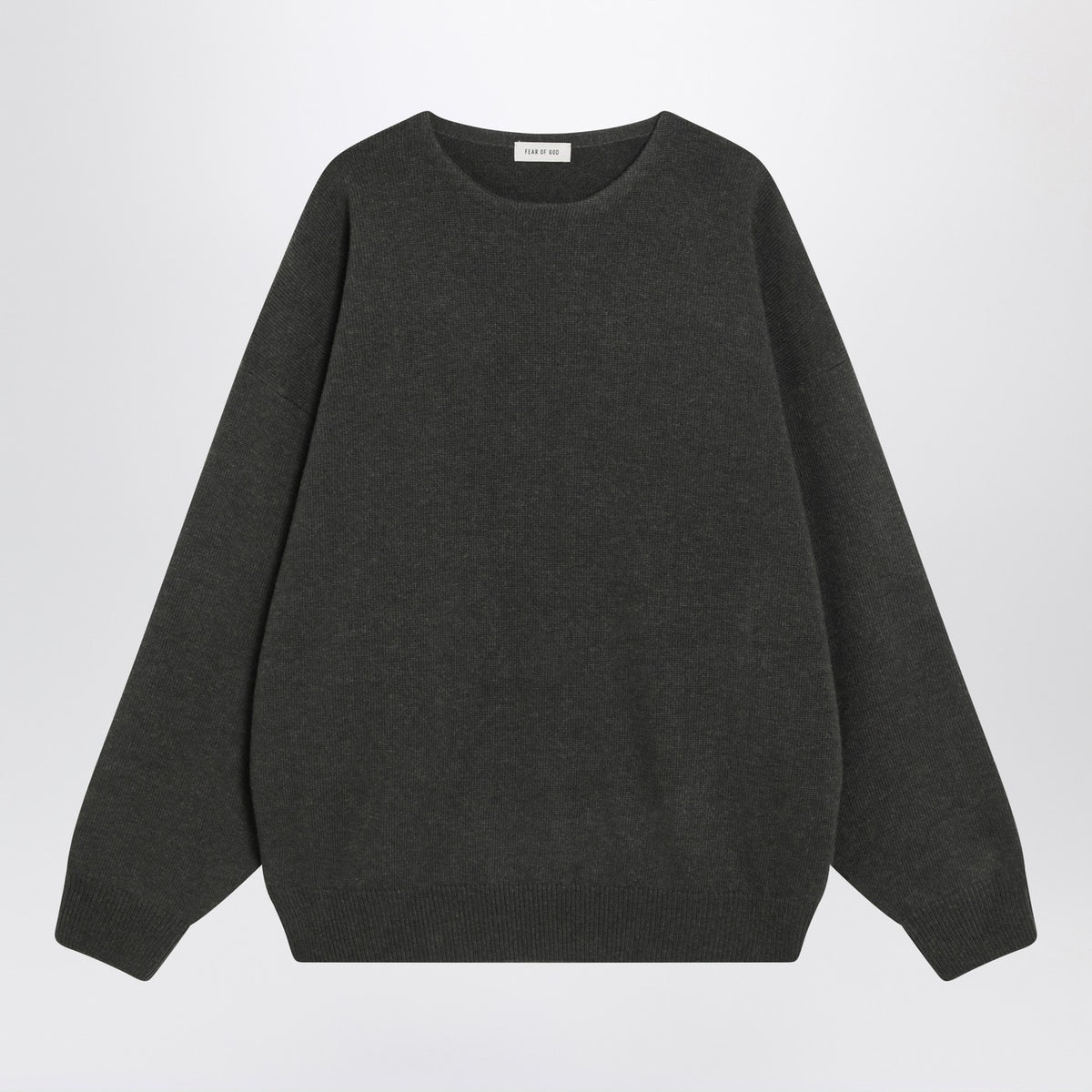 Fear Fear Of God フェードブラック ウール クルーネック セーター - Image 2