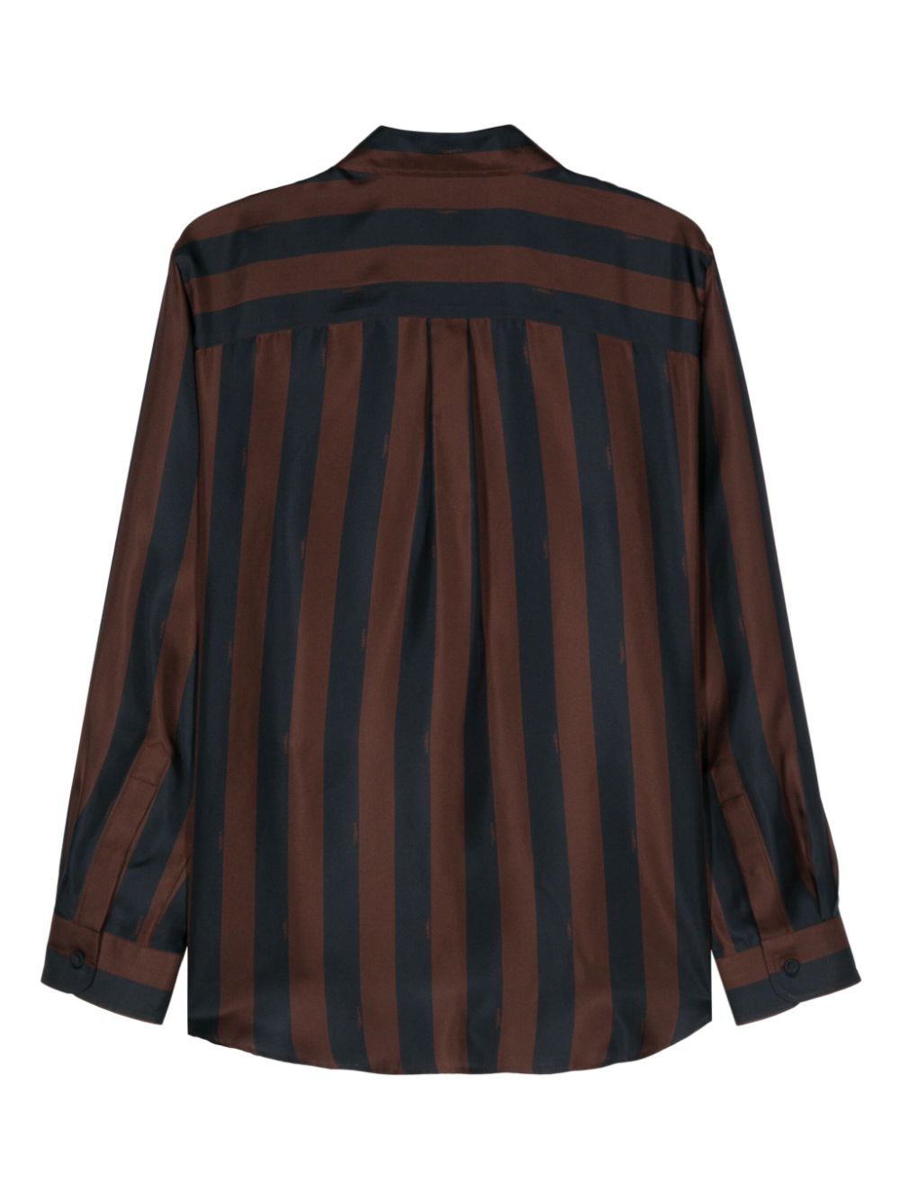 Fendi フェンディストライプシルクシャツ - Image 2