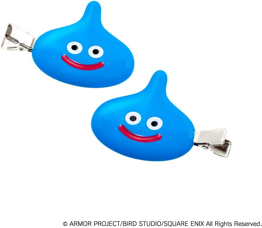 Smile Slime Cosmetic & Beauty Slime Hair Clip 2P