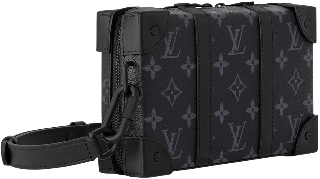 LOUIS VUITTON 'MONOGRAM ECLIPSE' SOFT TRUNK WALLET