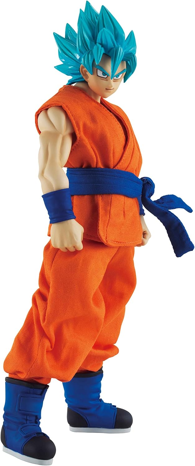 Dimension of DRAGONBALL SSGSS 孫悟空 約22cm ソフビ・布製 塗装済み可動フィギュア