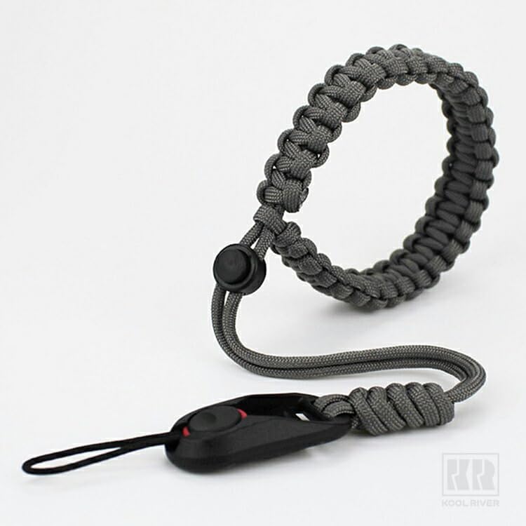 [CYBERGARAGE] For Nikon ZR Z5II Z30 zfc coolpix p1100 Strap Z50 zf Z5 Z7II Z8 Hand Strap Drop Protection One Hand Wrap Wrist SLR Wrist Strap Easy Detachable Nikon SLR Camera (Grey)