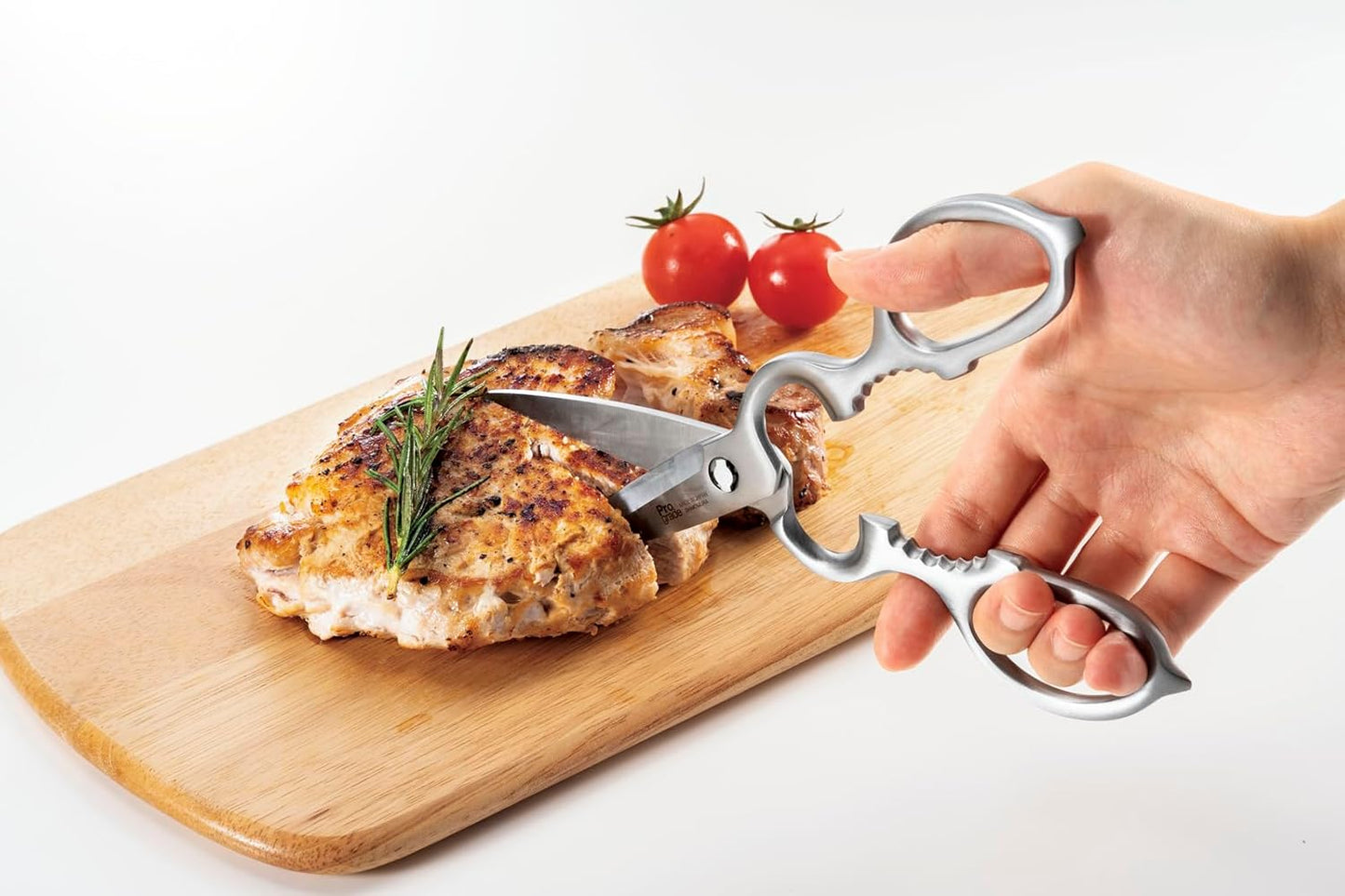 Shimomura Industry PG-411 All Stainless Steel Scissors Made in Japan Professional Grade Removable Dishwasher Safe