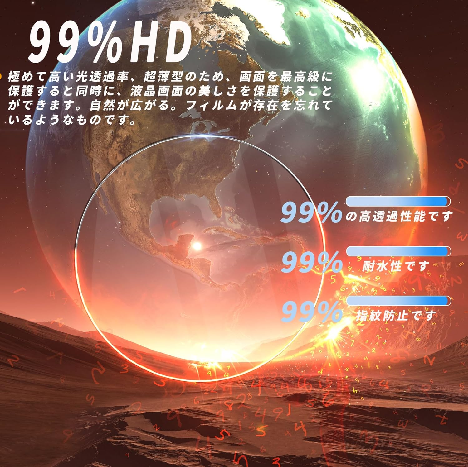 Compatible Wristwatches Casio Collection MW-240-1BJH Men's Black Protective Film Thin Anti-Fingerprint High Transparency Anti-Scratch Scratch Film LCD Protective Film [Pack of 3]