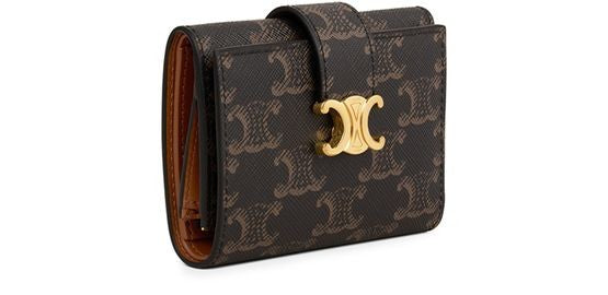 Fine wallet Celine Victoire in Triomphe canvas - Image 2