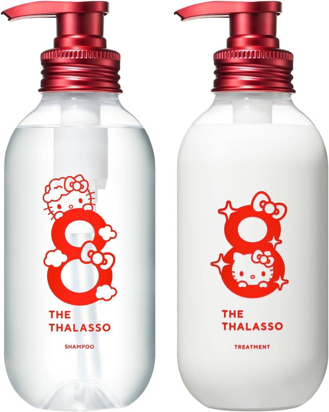 Eight The Thalasso Moist Shampoo & Moist Treatment Hello Kitty Design Special Kit