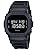 Casio G-Shock DW-5600UBB-1JF Digital G-Shock Wristwatch, LED Backlight, Black, Minimalist