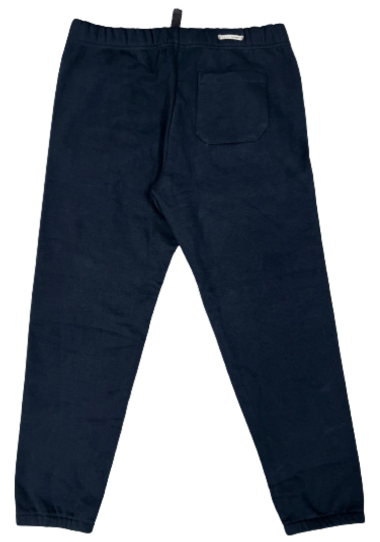 CHROME HEARTS 'KING TACO' EMBROIDERED BLACK SWEATPANTS