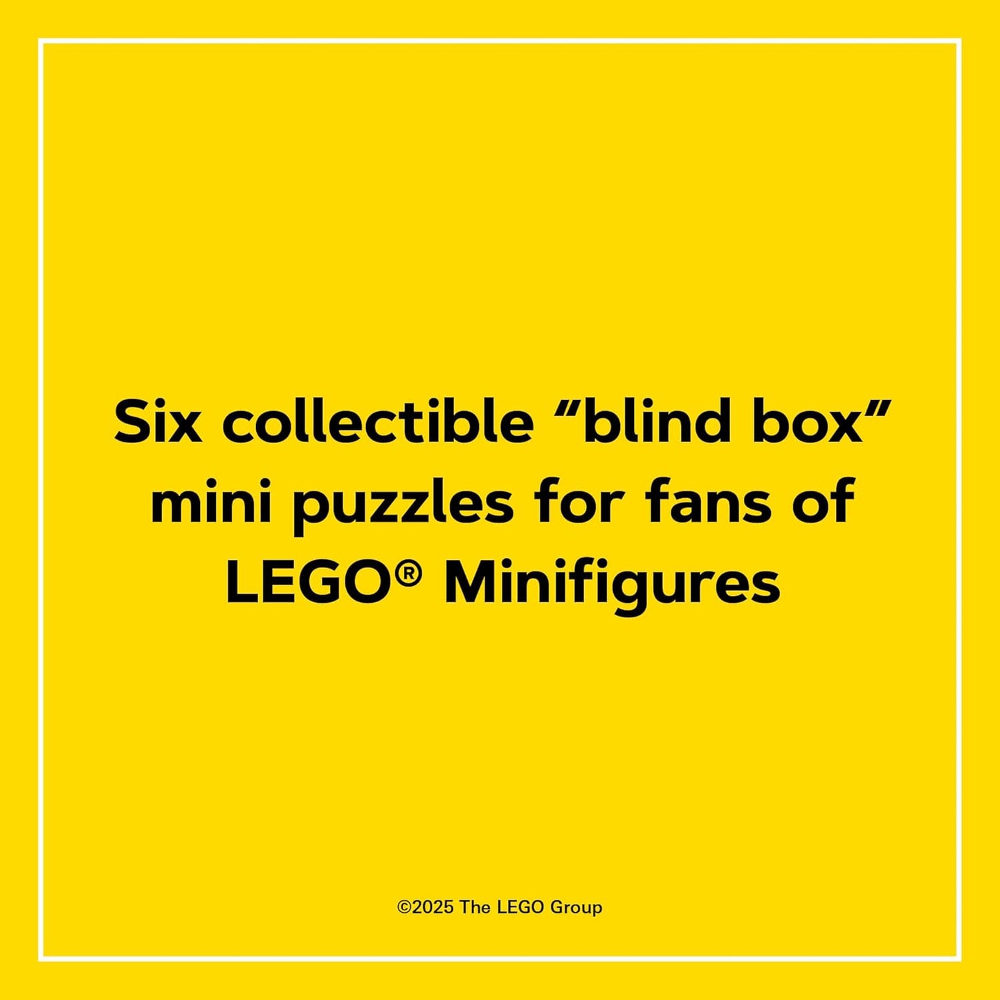 Lego Mystery Minifigure Mini Puzzle: 126-piece Puzzle Christmas Edition