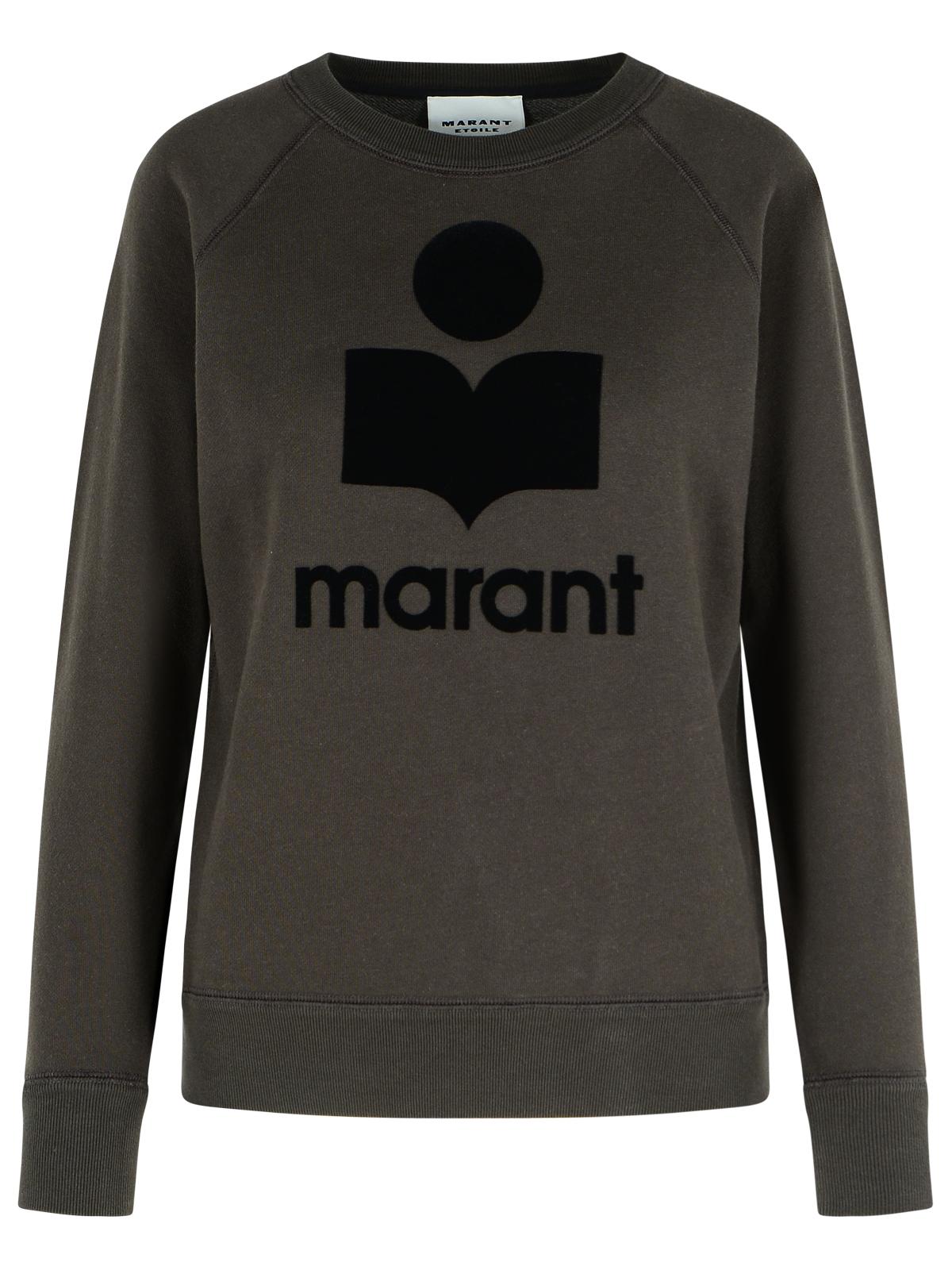 Marant イザベル・マラン・エトワイル「ミリーニー」ブラックコットンブレンドスウェットシャツ - Image 2