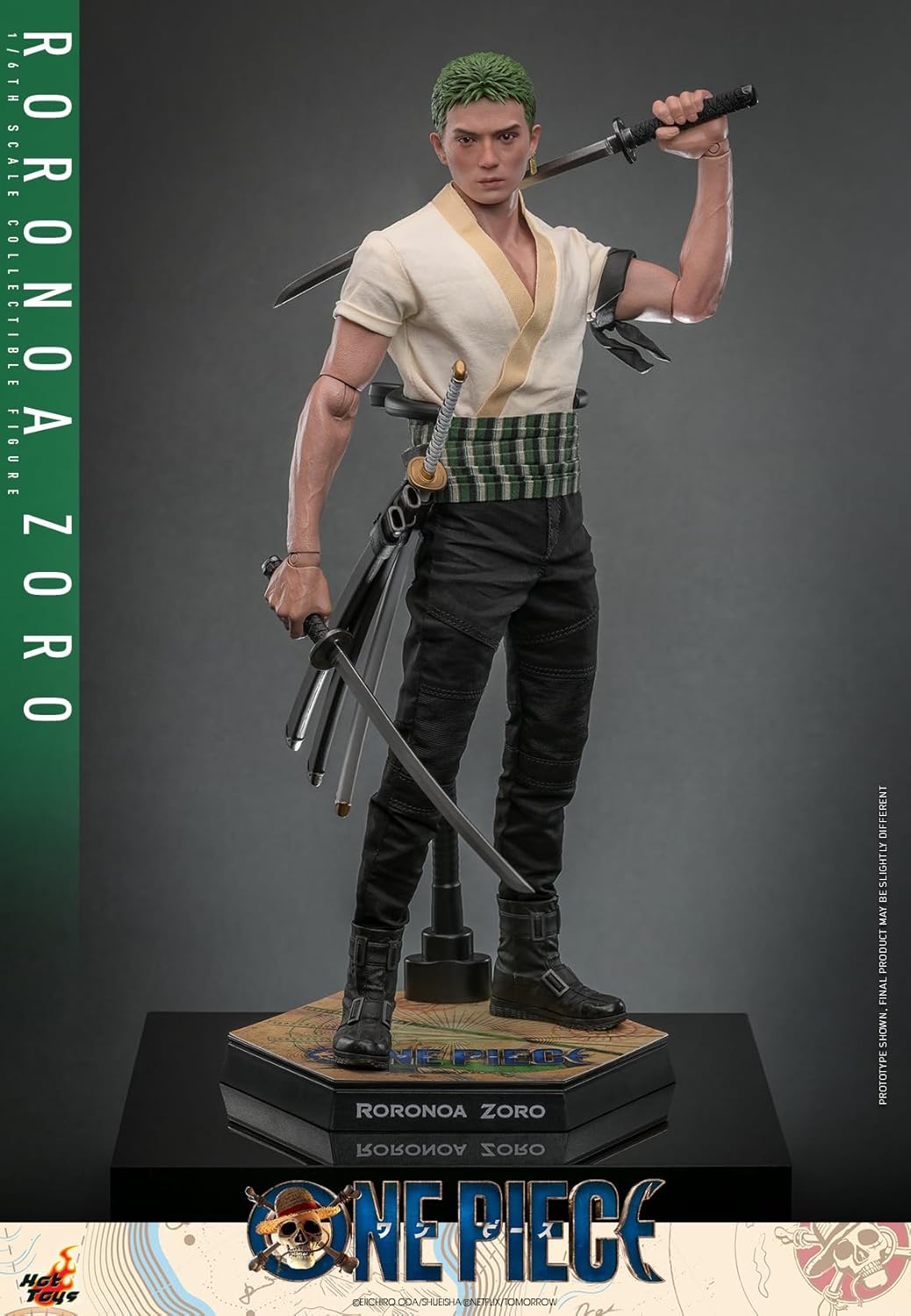 Hot Toys TV Masterpiece One Piece (Netflix) Roronoa Zoro 1/6 Scale Figure