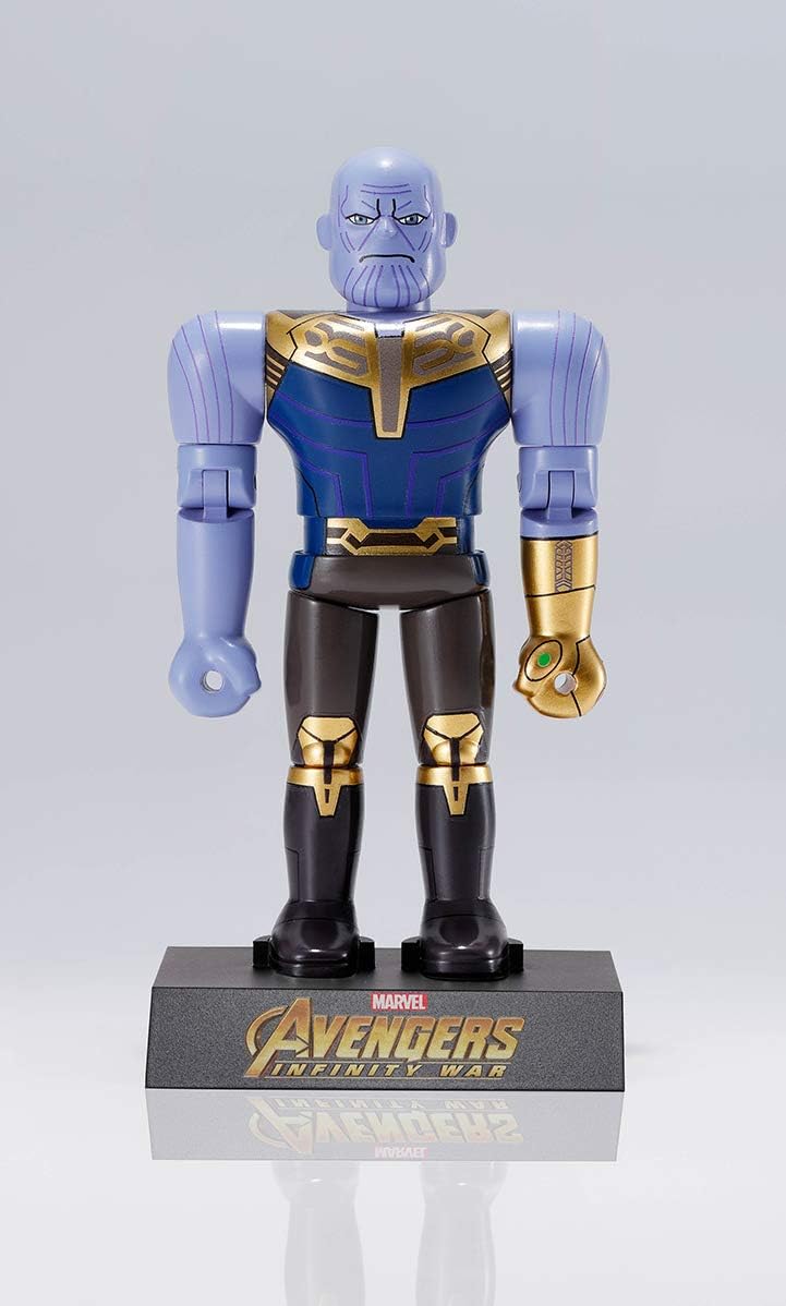 Chogokin Heroes Avengers Thanos, Approx. 4.3 inches (110 mm), Die-cast & ABS, Painted Action Figure