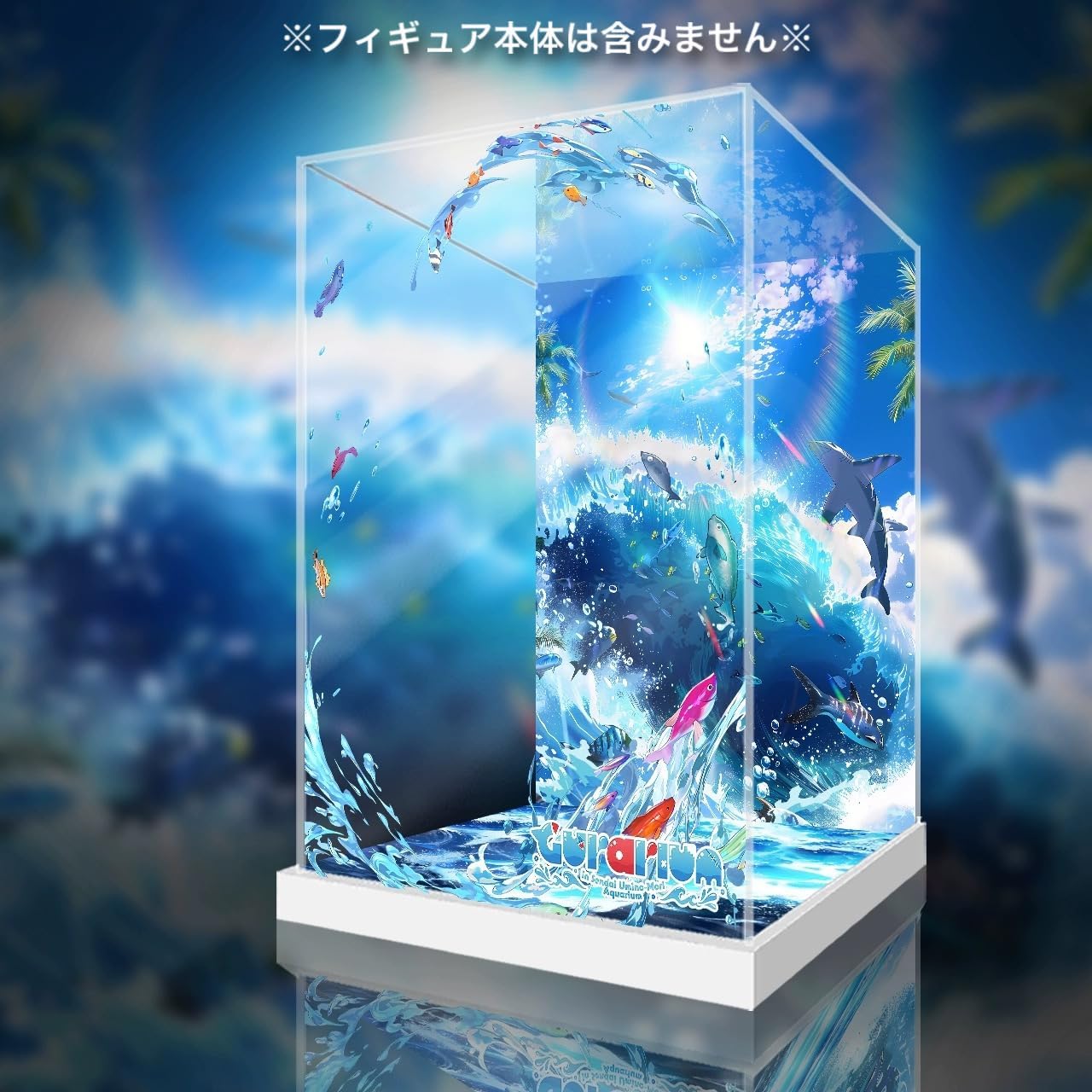 Holo Live english -myth- Garurura 1/7 Scale Exclusive Figure Case Display Case (No Lighting)