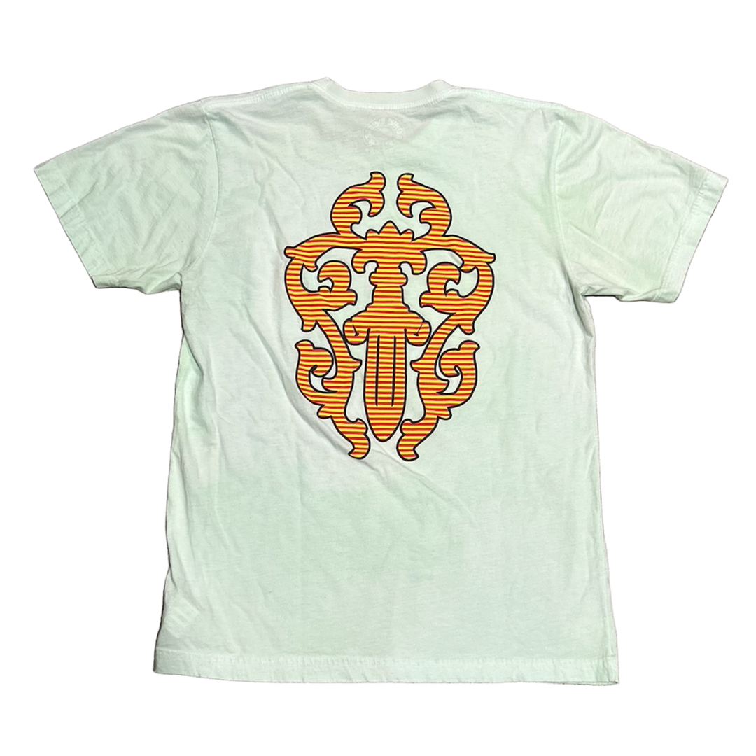 CHROME HEARTS 'MINT' STRIPED DAGGER TEE