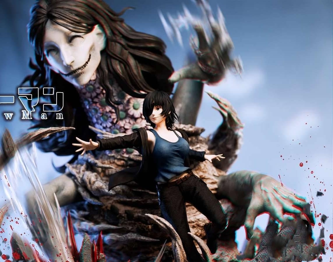 Chainsawman Himeno 1/7 Scale Painted Complete Figure Statue (Deluxe Edition)