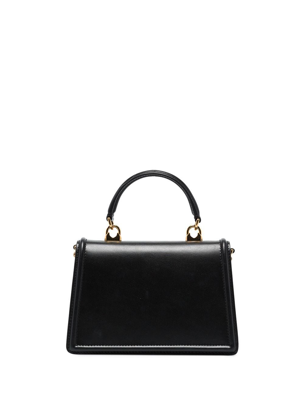 Dolce  Gabbana ドルチェとガッバーナの献身小さな革のハンドバッグ - Image 2