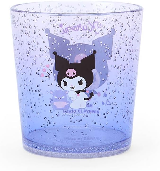 Sanrio 400921 Clear Tumbler, Chrome, Capacity: 10.1 fl oz (300 ml)