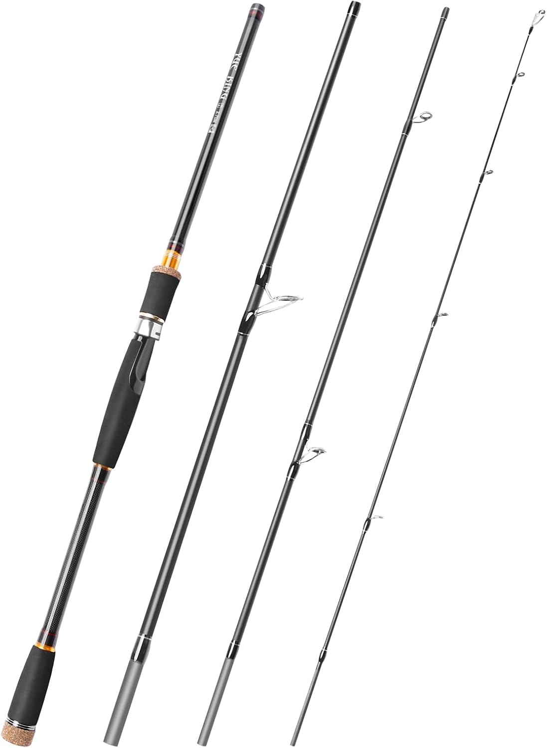 Sanrike Egging Rod, Spinning Rod, Made of Carpon, Lightweight, Lure Rod, Pack Rod, Sea Bass Egging, 9.8 ft (3 m) Spinning