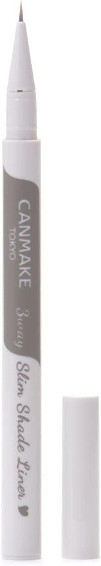Canmake 3-Way Slim Shade Liner 03 Mist Greige Double Tip Shadow of a Teardrop Bag Eyebrow