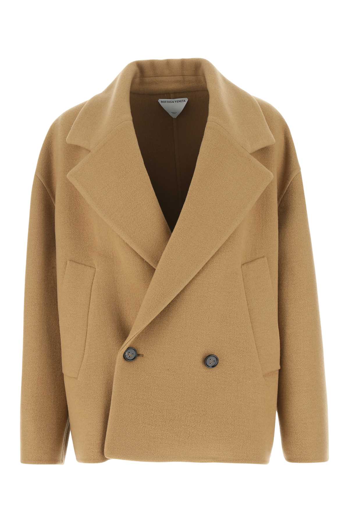 Bottega Veneta ボッテガベネタキャメルカシミアコート - Image 2