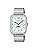 Casio Men's Watch - MTP-M305D-7AVDF White Dial, Silver Band, Silver, Classic, Silver, Classic