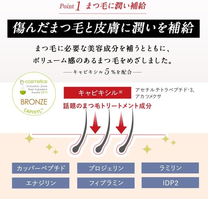 Revive Lash Eyelash Serum, Made in Japan, Popular Eyelash Care 0.2 oz (6 g)