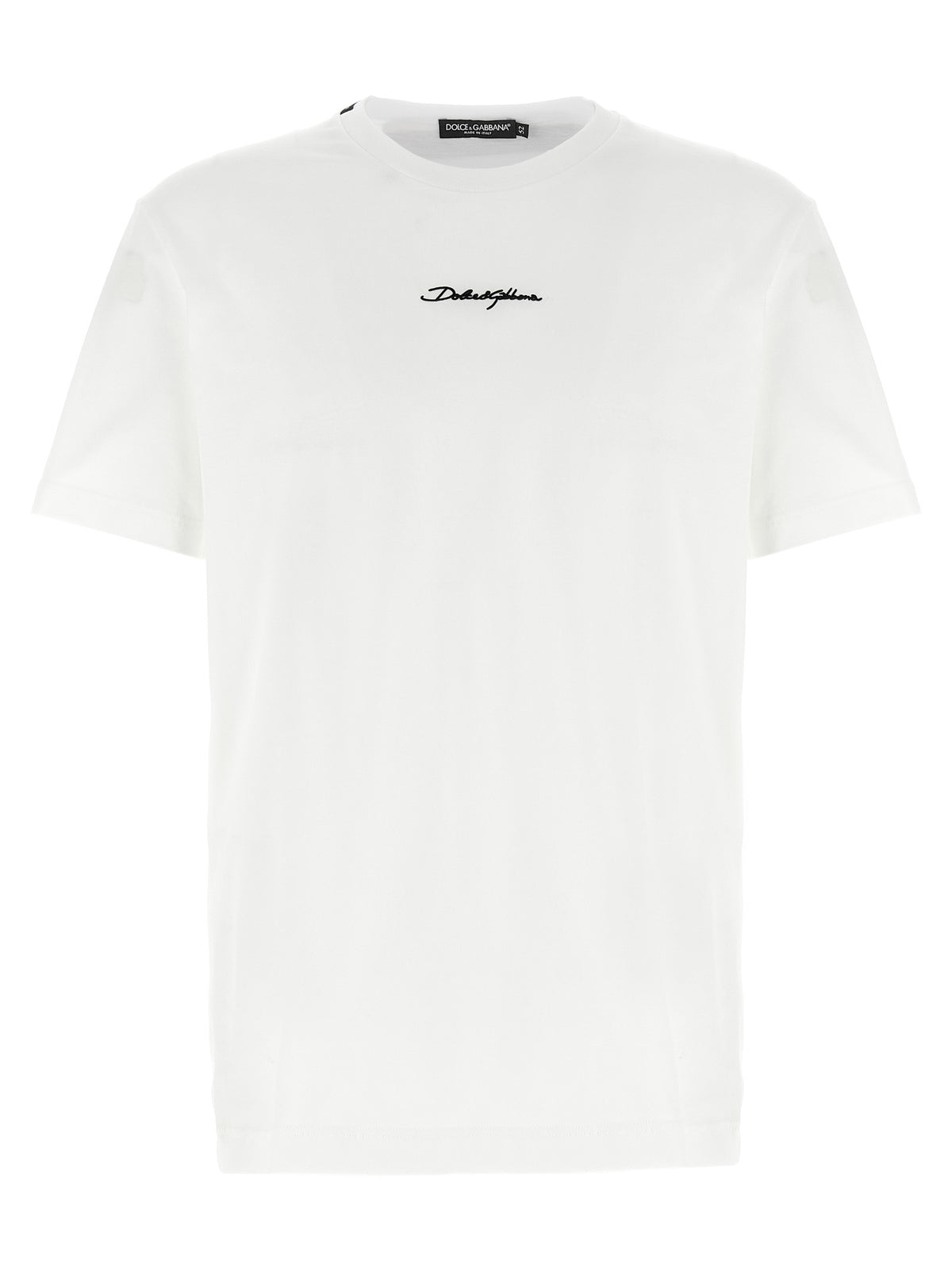 Dolce ドルチェ＆ガッバーナのロゴ刺繍Tシャツ - Image 2
