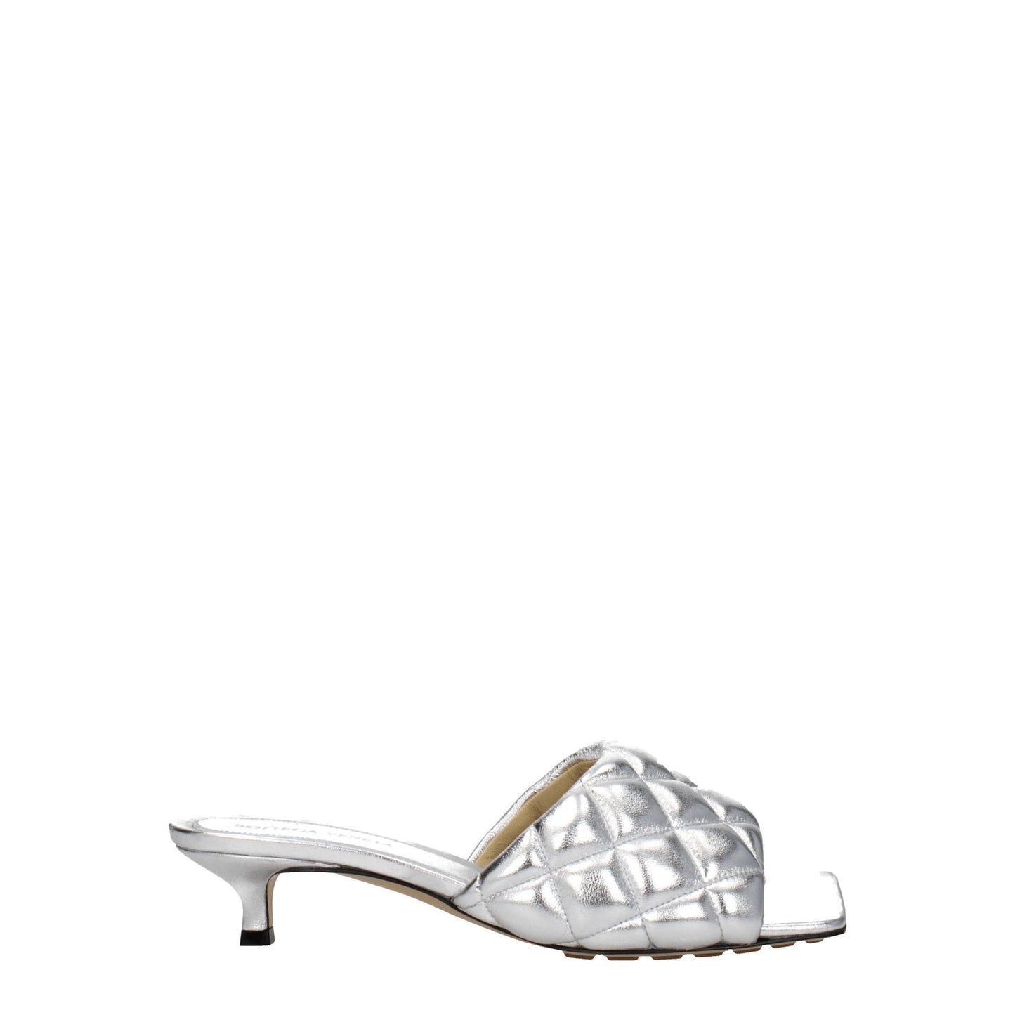 Bottega Veneta ボッテガベネタサンダルレザーシルバー - Image 2