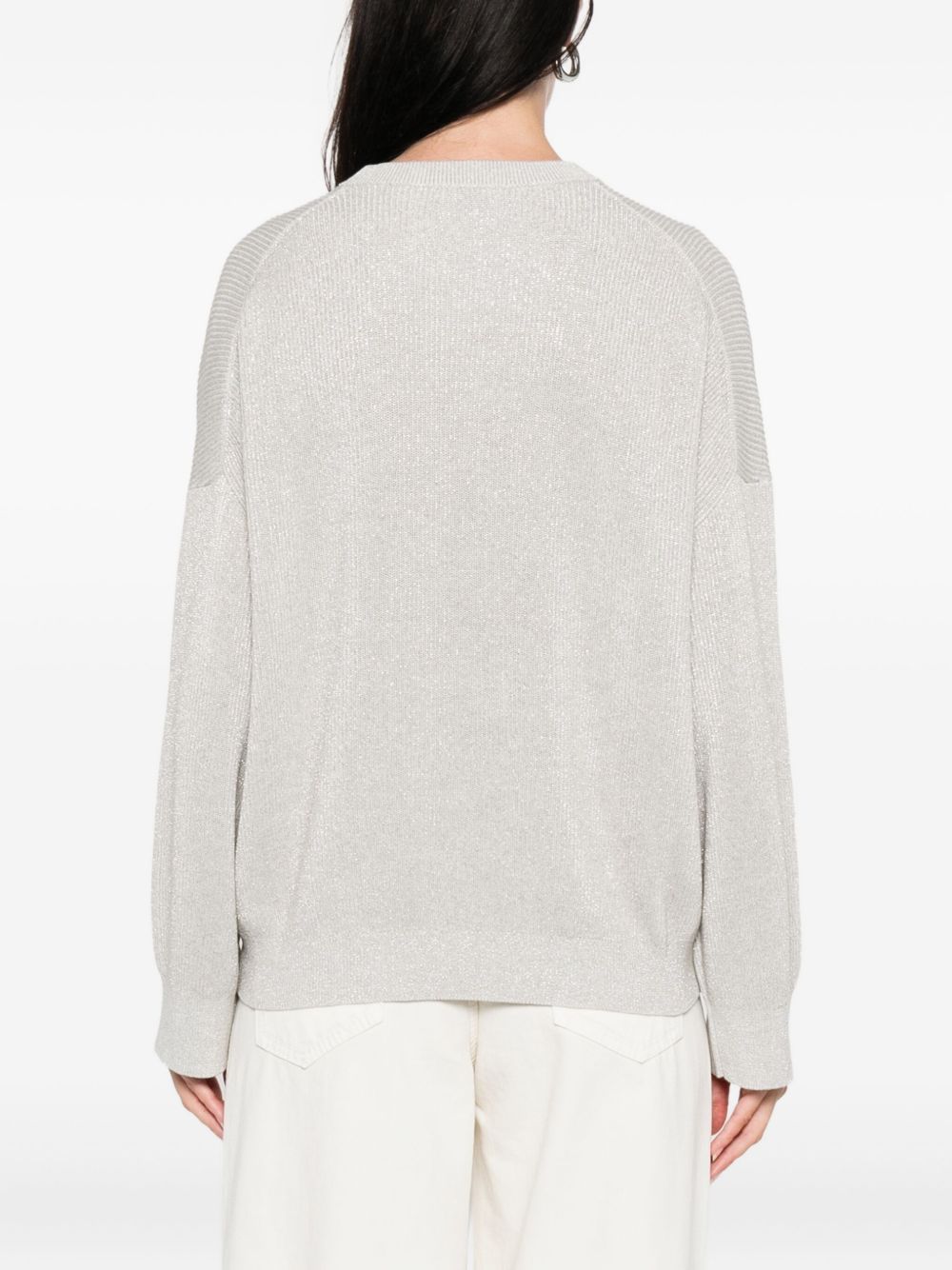 Brunello Cucinelli Cotton Crewneckセーター - Image 2