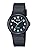 Casio Collection LQ-24B Biomass Plastic Wristwatch, Black, Simple