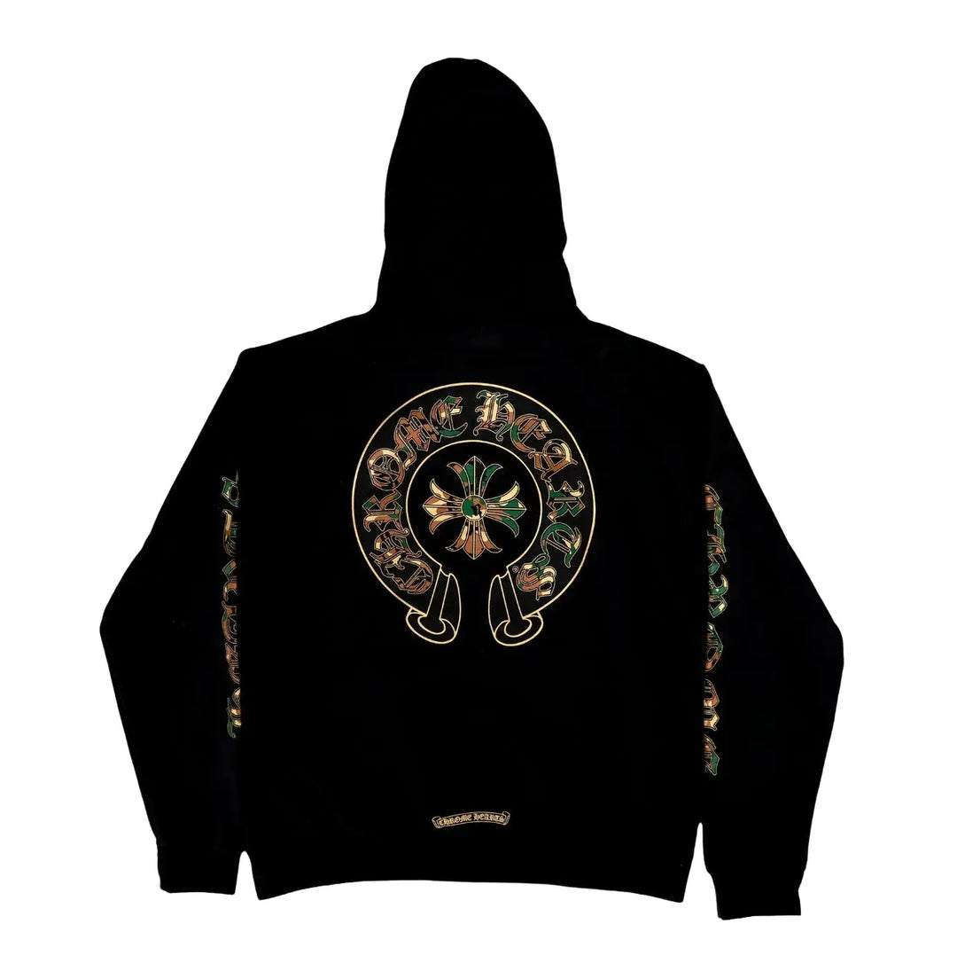 CHROME HEARTS 'TACO KING' CAMO HOODIE