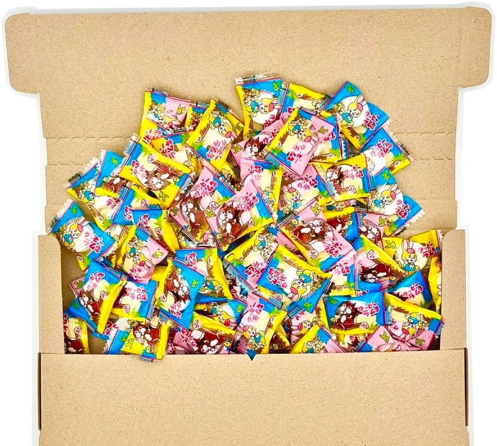 Kakudai Seika Mini Cuppy Ramune 100-Bag Set Assortment Large Capacity Commercial Use Share Pack Individually Wrapped Snacks Candy
