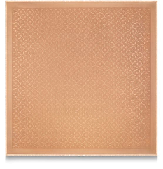 LOUIS VUITTON Monogram Classic Shawl - Image 2